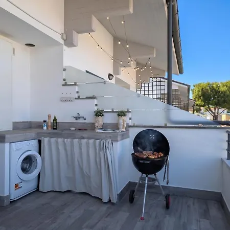 -terrazza Bbq- Wifi Ac Giardino Privato Marcelli